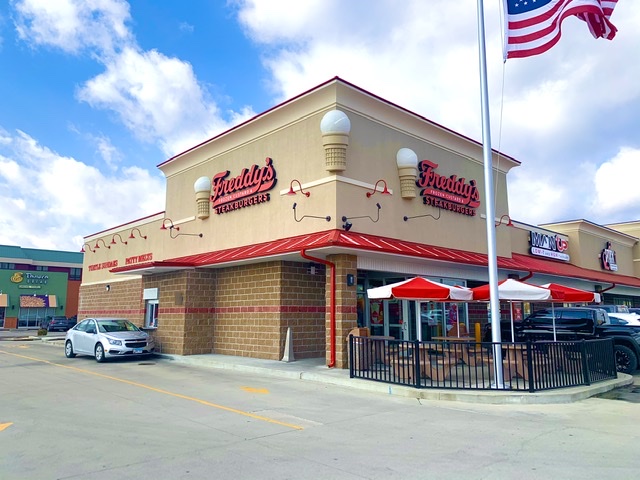 Freddy’s Frozen Custard & Steakburgers restaurant exterior in Marion, Illinois; not a planned Philippines location.